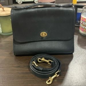 Vintage coach court bag